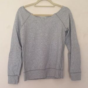 Grey Crew Top